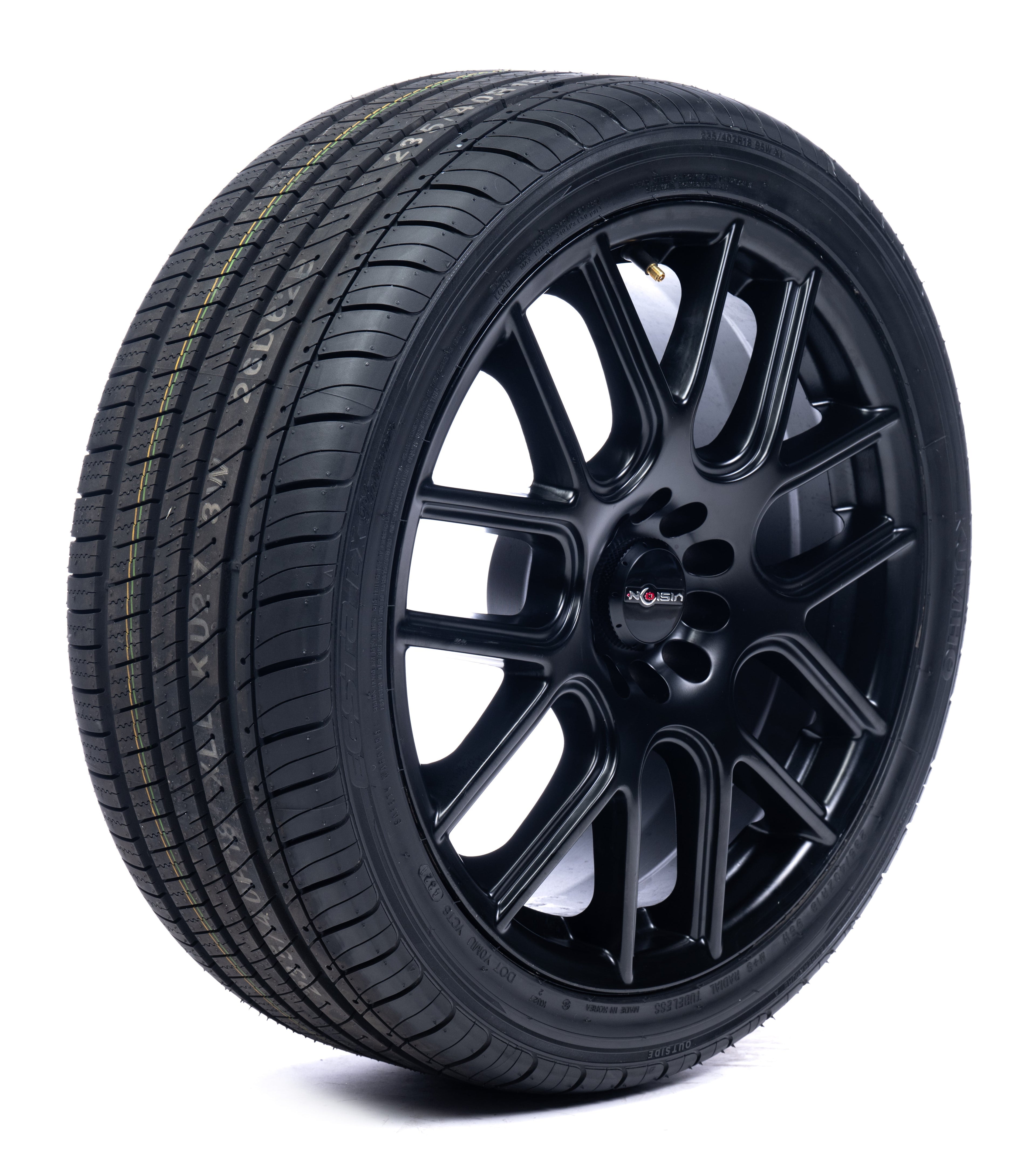 Kumho LX Platinum KU27 All-Season Tire - 235/55R17 103W Fits: 2014-17 Ford Escape SE, 2011-12 Chevrolet Impala LTZ