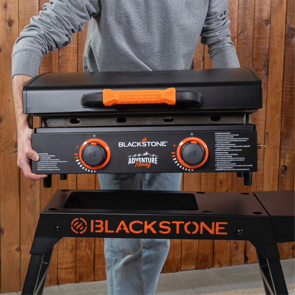 Blackstone Adventure Ready 22" Omnivore Propane Griddle with Stand and Adapter Hose