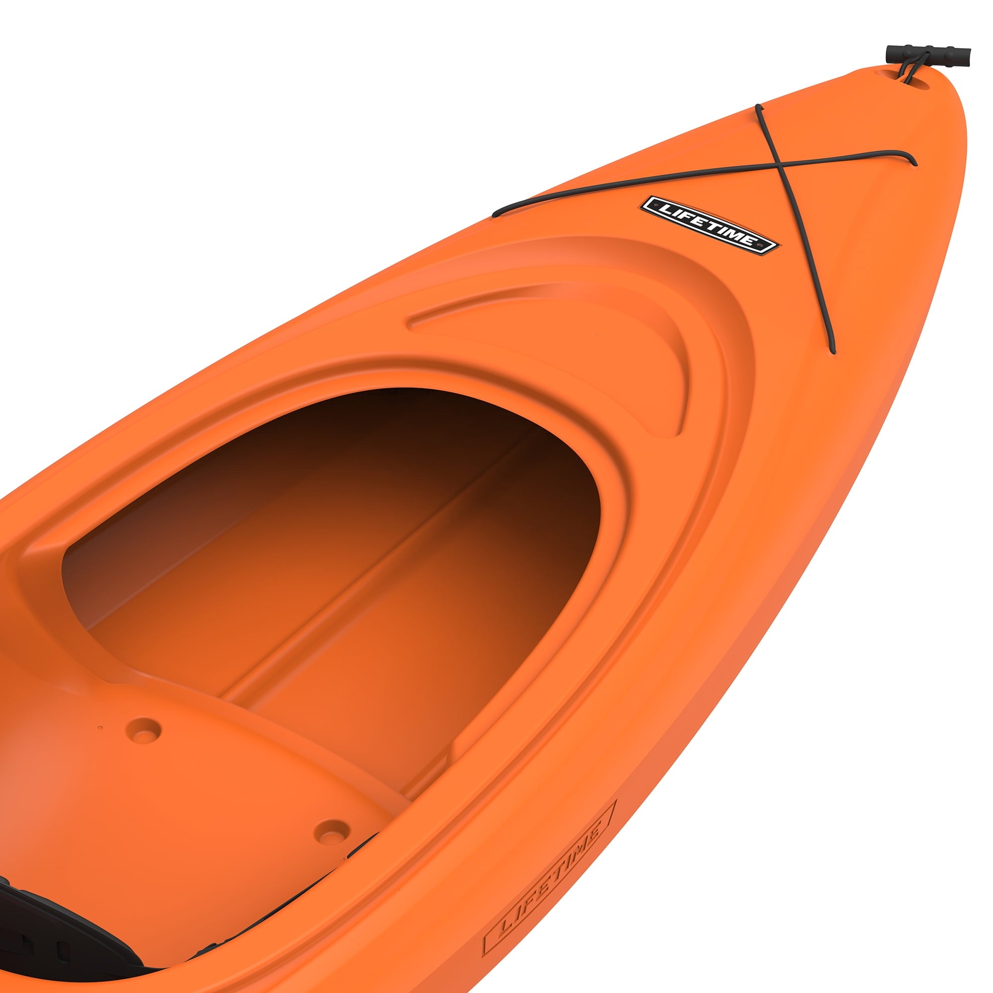 Lifetime Pacer 8 ft Sit-In Kayak (Paddle Included), Orange