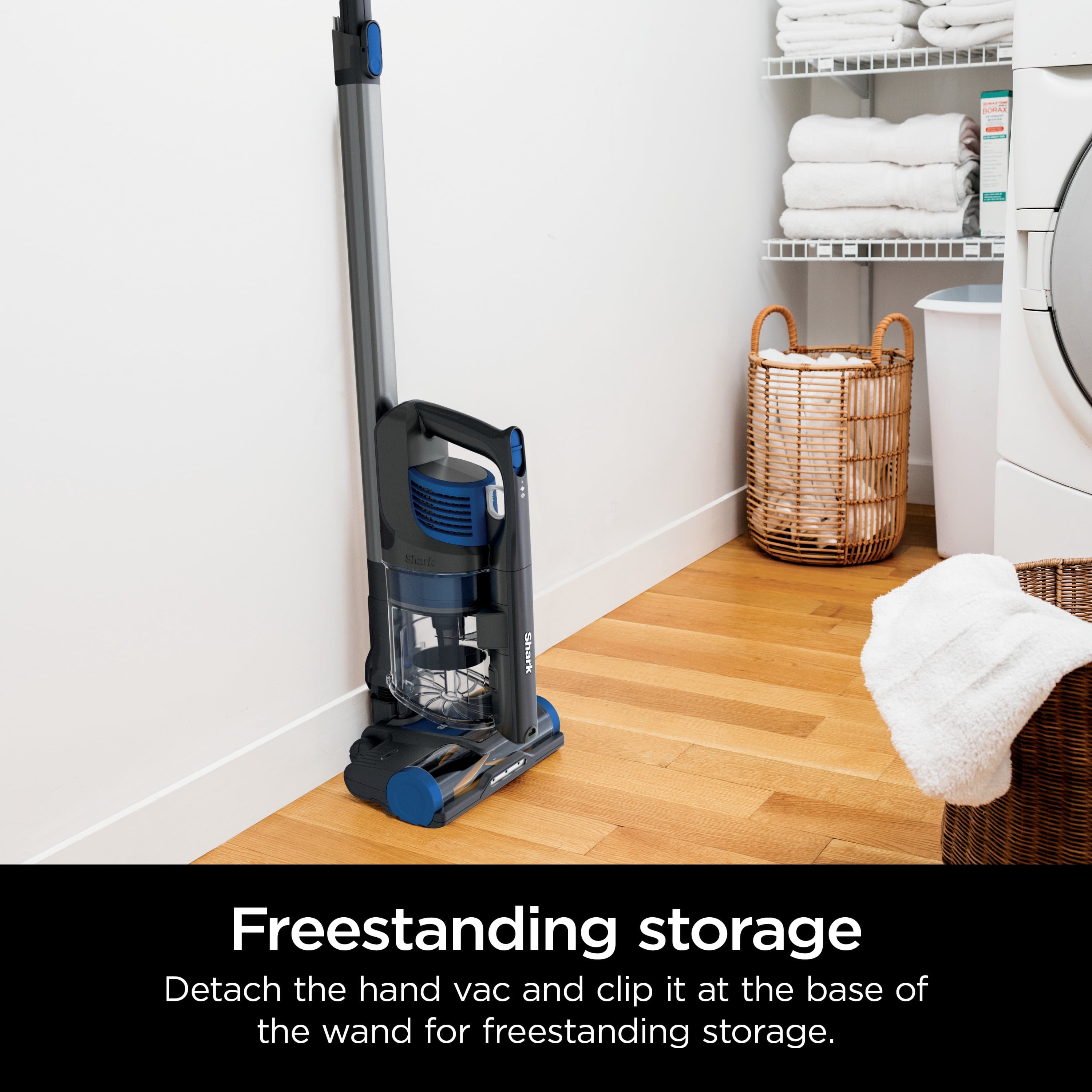 Shark® Pet Pro Cordless Stick Vacuum with Powerfins Brushroll, Pet Multi-Tool & Crevice Tool Included, 40-Min Runtime, WZ250