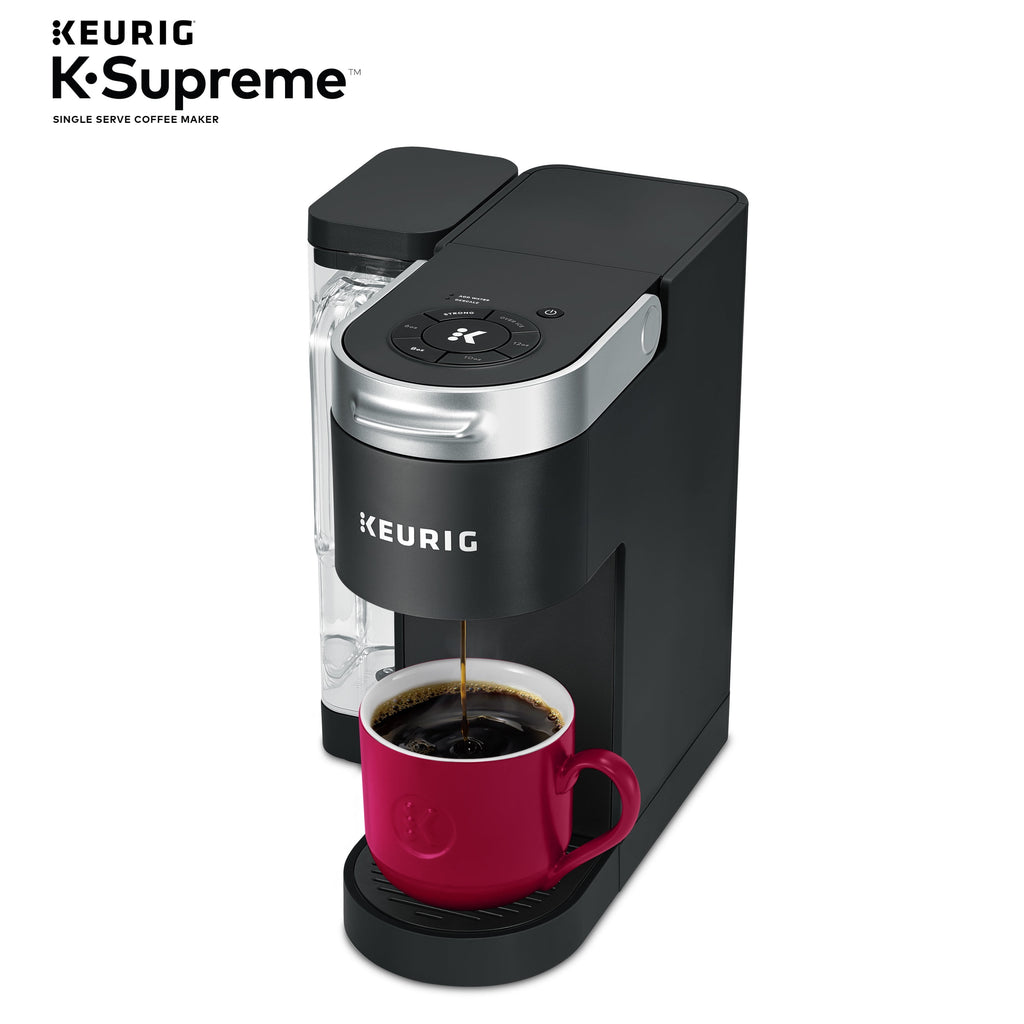 Keurig K-Supreme Single-Serve K-Cup Pod Coffee Maker, Black