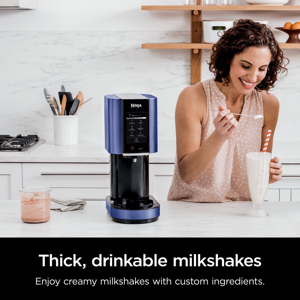 Ninja™ CREAMi™, Ice Cream Maker, 7 One-Touch Programs, Blue - NC301NV