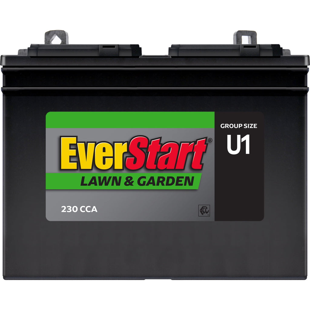 EverStart Lead Acid Lawn & Garden Battery, Group Size U1 12 Volt, 230 CCA