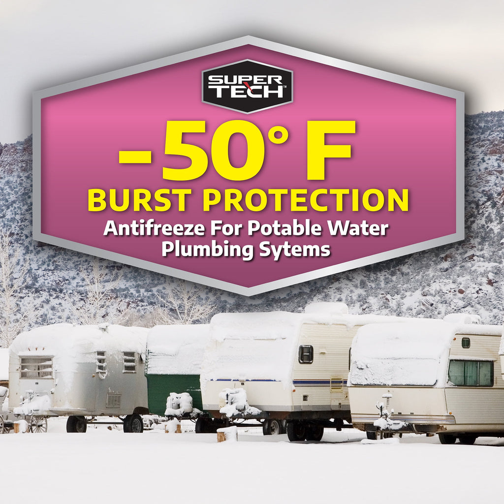 Super Tech RV and Marine Antifreeze, 1 Gallon