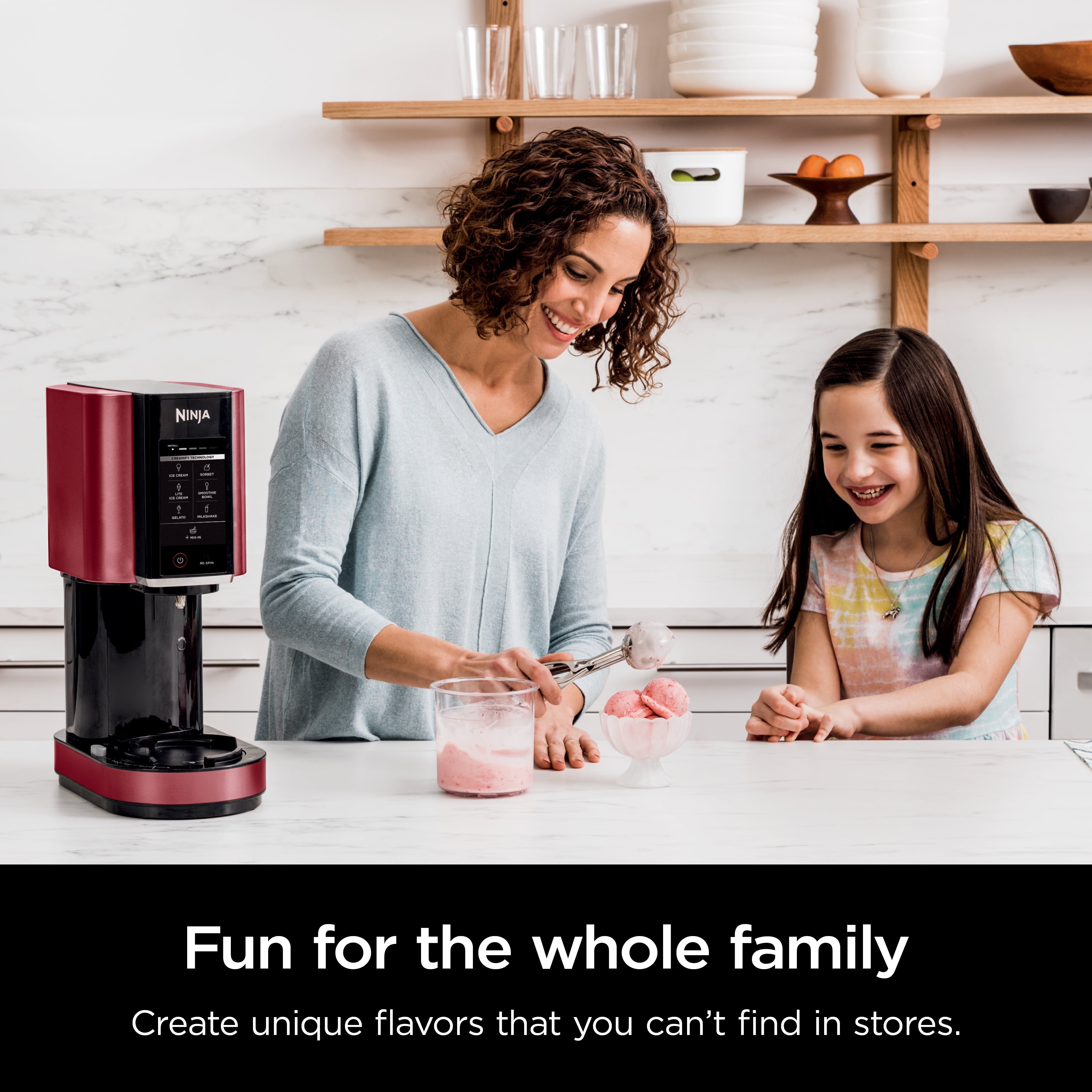 Ninja™ CREAMi™, Ice Cream Maker, 7 One-Touch Programs, Blue - NC301NV