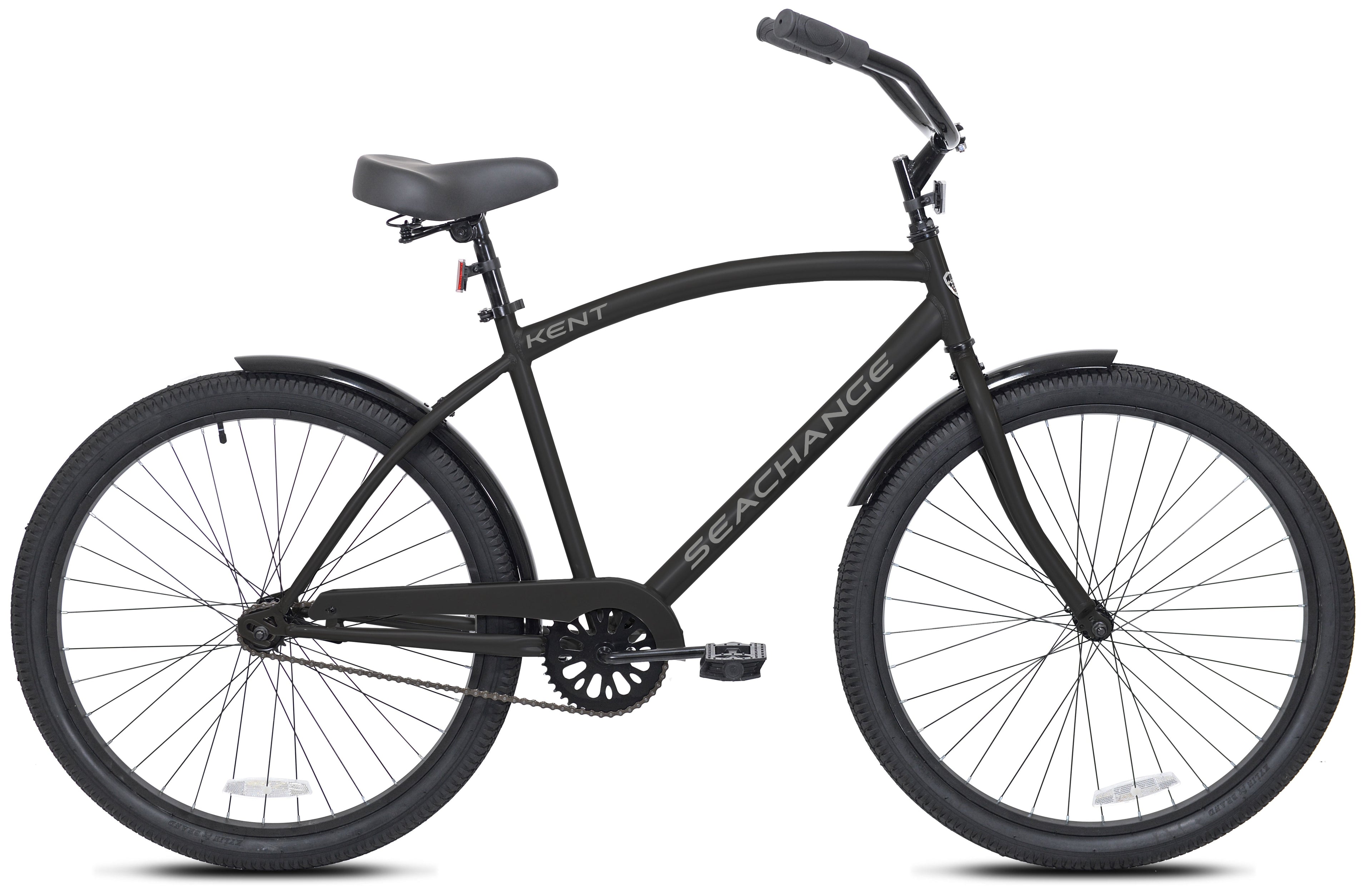 Kent Bicycles 26-inch Men's Seachange Beach Cruiser Bike, Black