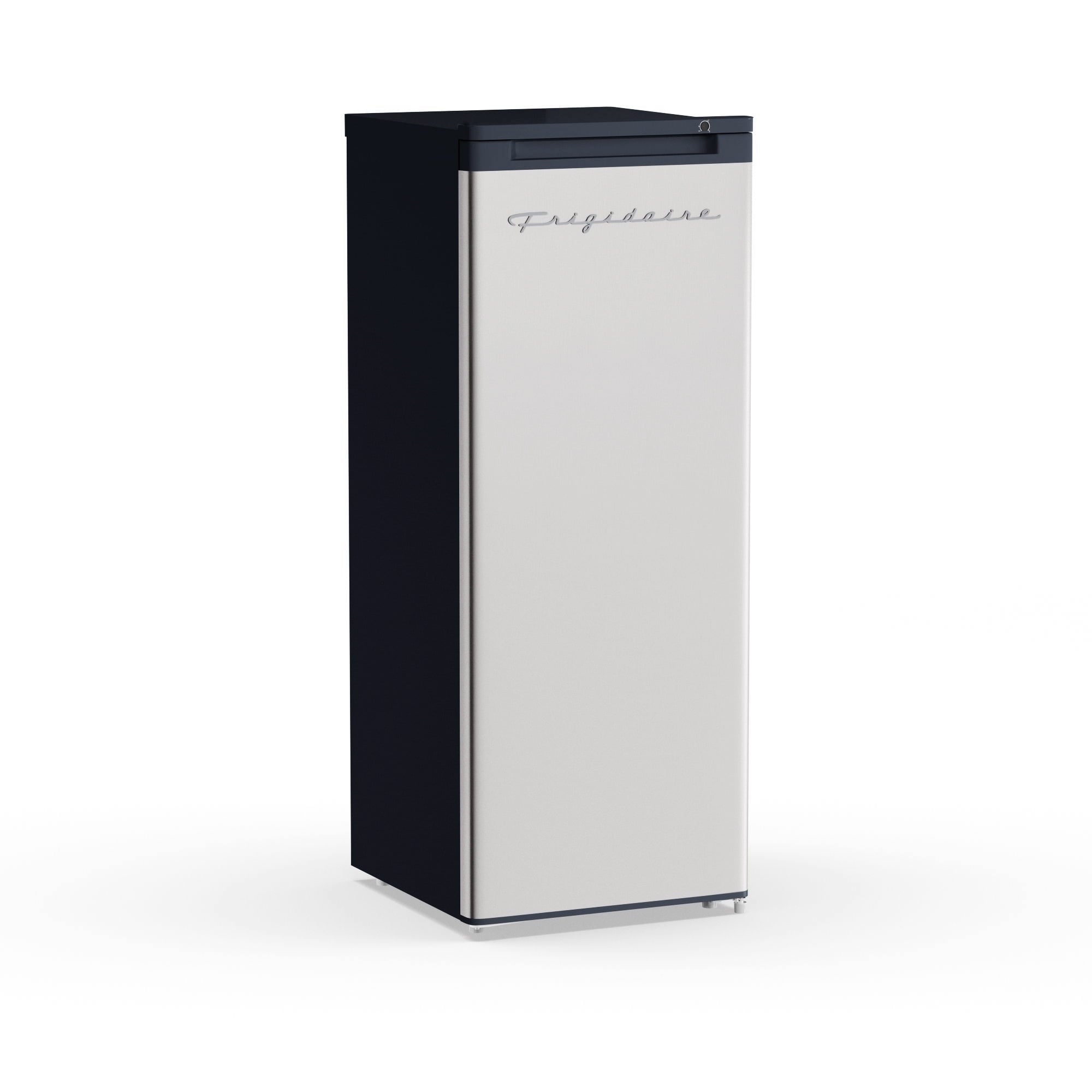 Frigidaire 6.5 Cu. ft. Retro Upright Freezer, Platinum Silver