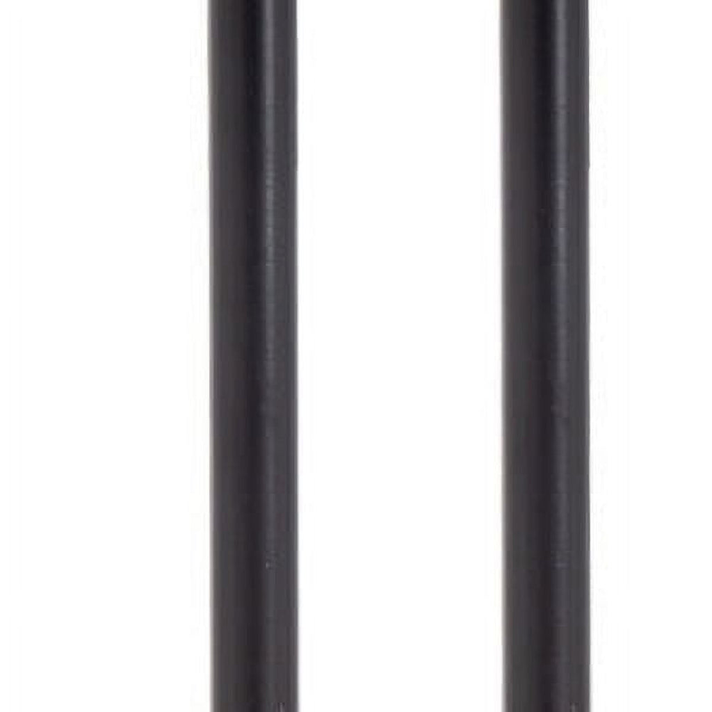 BestMassage Heavy Duty 24"W x 14"D x 60"H 5-Shelf Metal Freestanding Shelves, Black