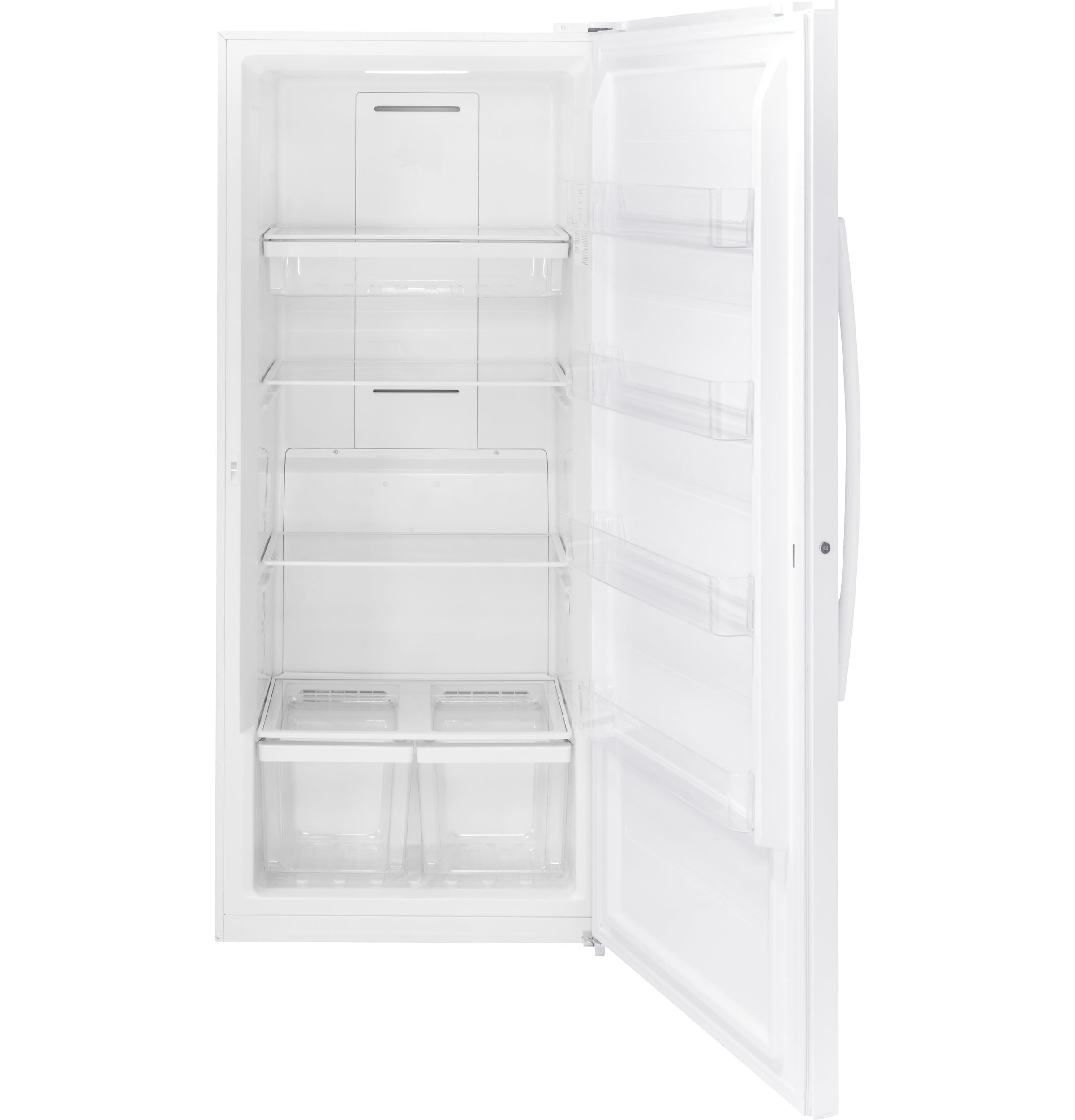 GE 33" Upright Freezer White - FUF21DLRWW