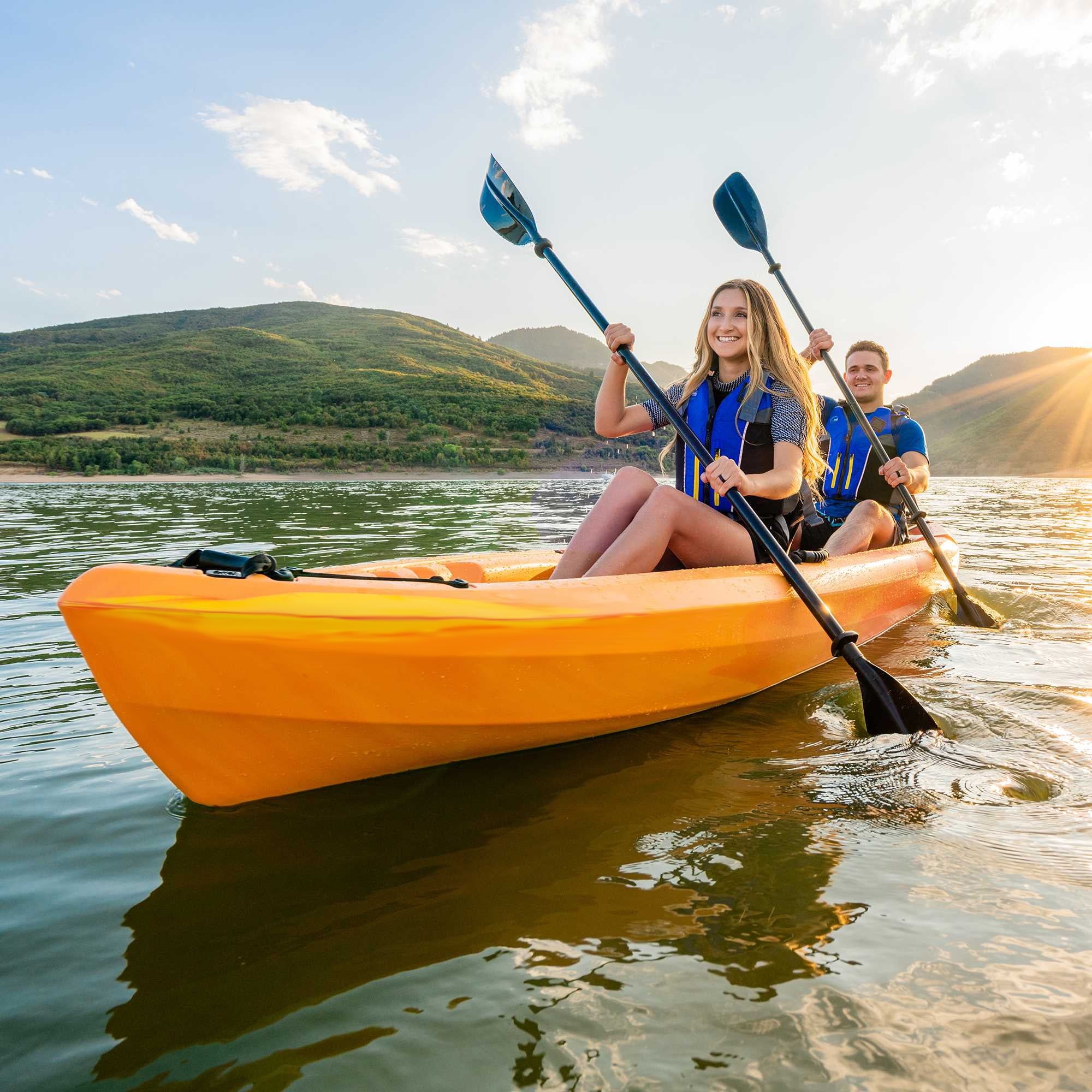 Lifetime Spitfire 12T Tandem Kayak, Lime Green - 90476