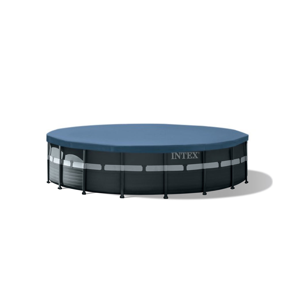 Intex 18Ft x 52In Ultra XTR Frame Round Above Ground Swimming Pool Set with Pump