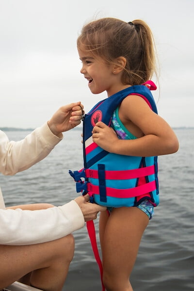 Body Glove Child Boy Evoprene PFD, Life Jacket, (Male, Blue)