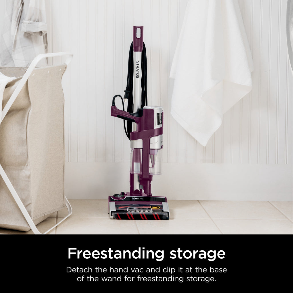 Shark Stratos™ UltraLight™ Corded Stick Vacuum with DuoClean® PowerFins™ HairPro™, Self-Cleaning Brushroll, and Odor Neutralizer Technology, HZ3000