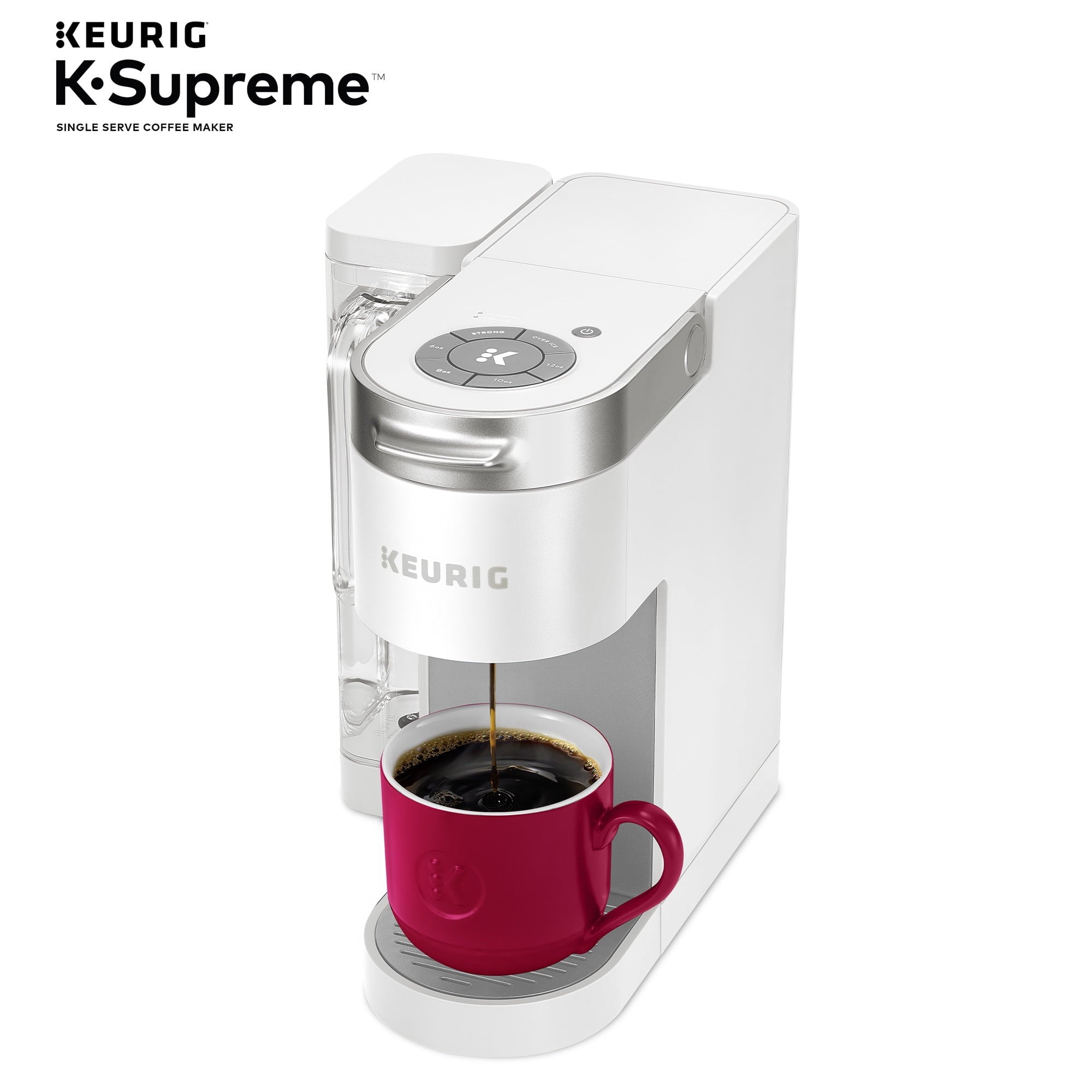 Keurig K-Supreme Single-Serve K-Cup Pod Coffee Maker, Black