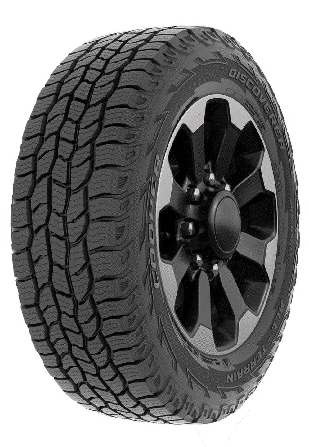 Cooper Discoverer All-Terrain 275/60R20 115T All-Terrain Tire Fits: 2015-23 Ford F-150 Lariat, 2016-18 Ram 1500 HFE