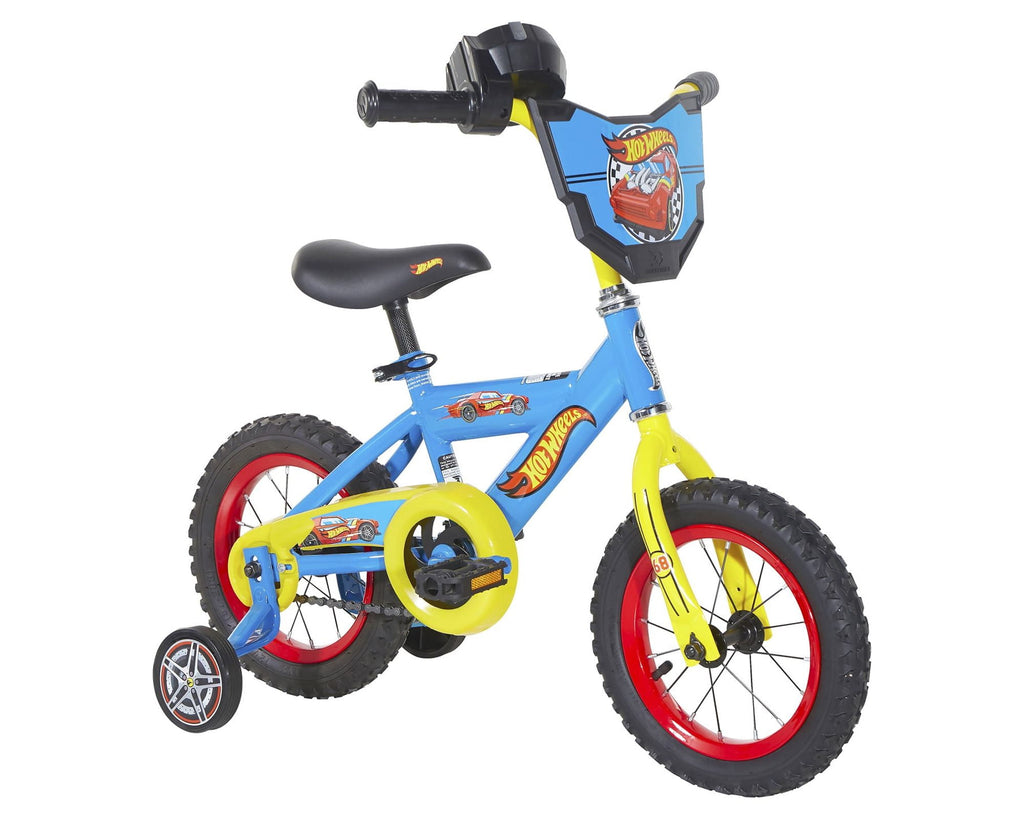 Dynacraft Hot Wheels 12-inch Boys BMX Bike for Child 3-5 Years