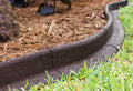 Eco Border 3" x 48" Black Rubber No Dig Landscape Garden Border Edging (Pack 6)