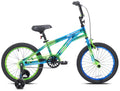 Genesis 18" Glitch Boy's BMX Bike, Blue/Green