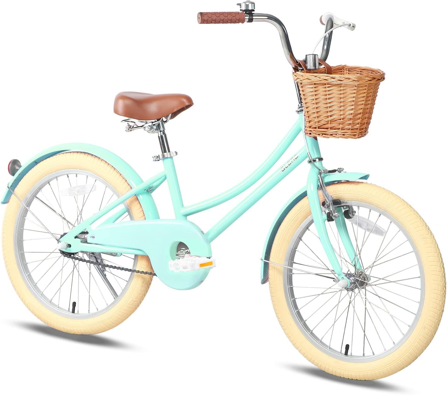 Glerc Little Molly 14 inch Kids Girls Bike for 3-5 Years Old Little Child,Yellow