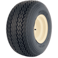 Greenball Greensaver 18X8.50-8 4 PR Golf Cart Tire and Wheel 4 lug Almond Color Wheel