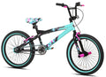 Kent Bicycles 20" Girl's Tempest Child Bicycles, Black/Aqua