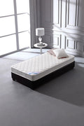 LIFE Home Spring 6" Twin Mattress, White