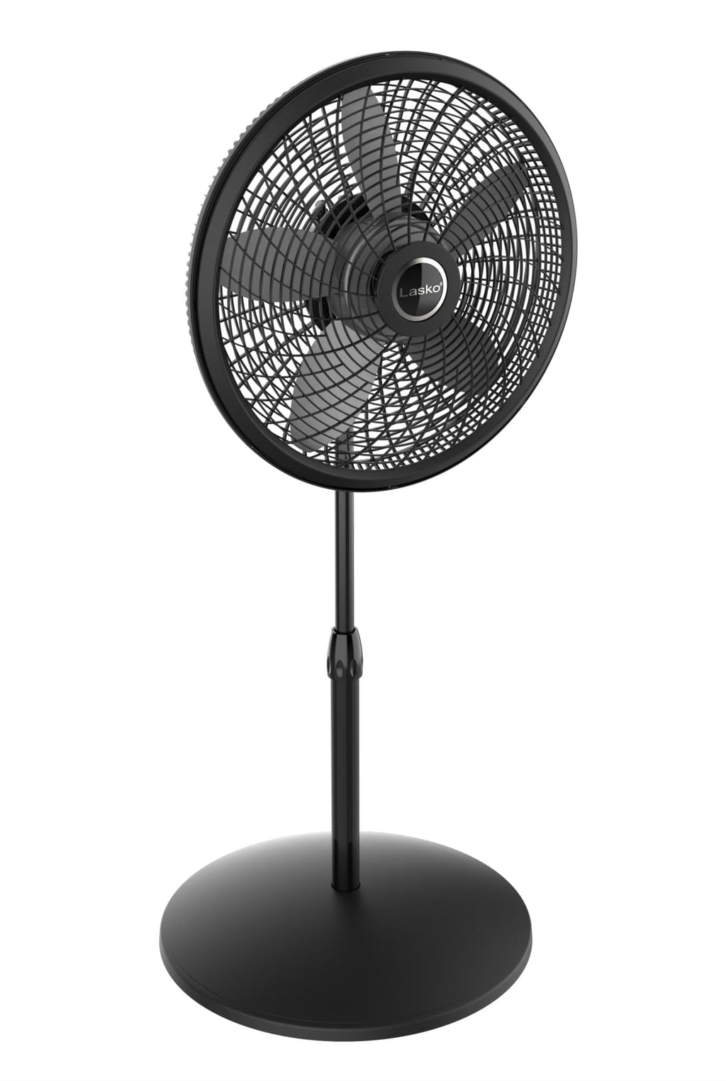 Lasko Cyclone 18" Adjustable Large Room Pedestal Fan, 3 Speeds, 54.5" H, Gray, S18902, New