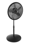 Lasko Cyclone 18" Adjustable Large Room Pedestal Fan, 3 Speeds, 54.5" H, Gray, S18902, New