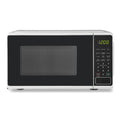 Mainstays 0.7 Cu ft Countertop Microwave Oven, 700 Watts, Black, New