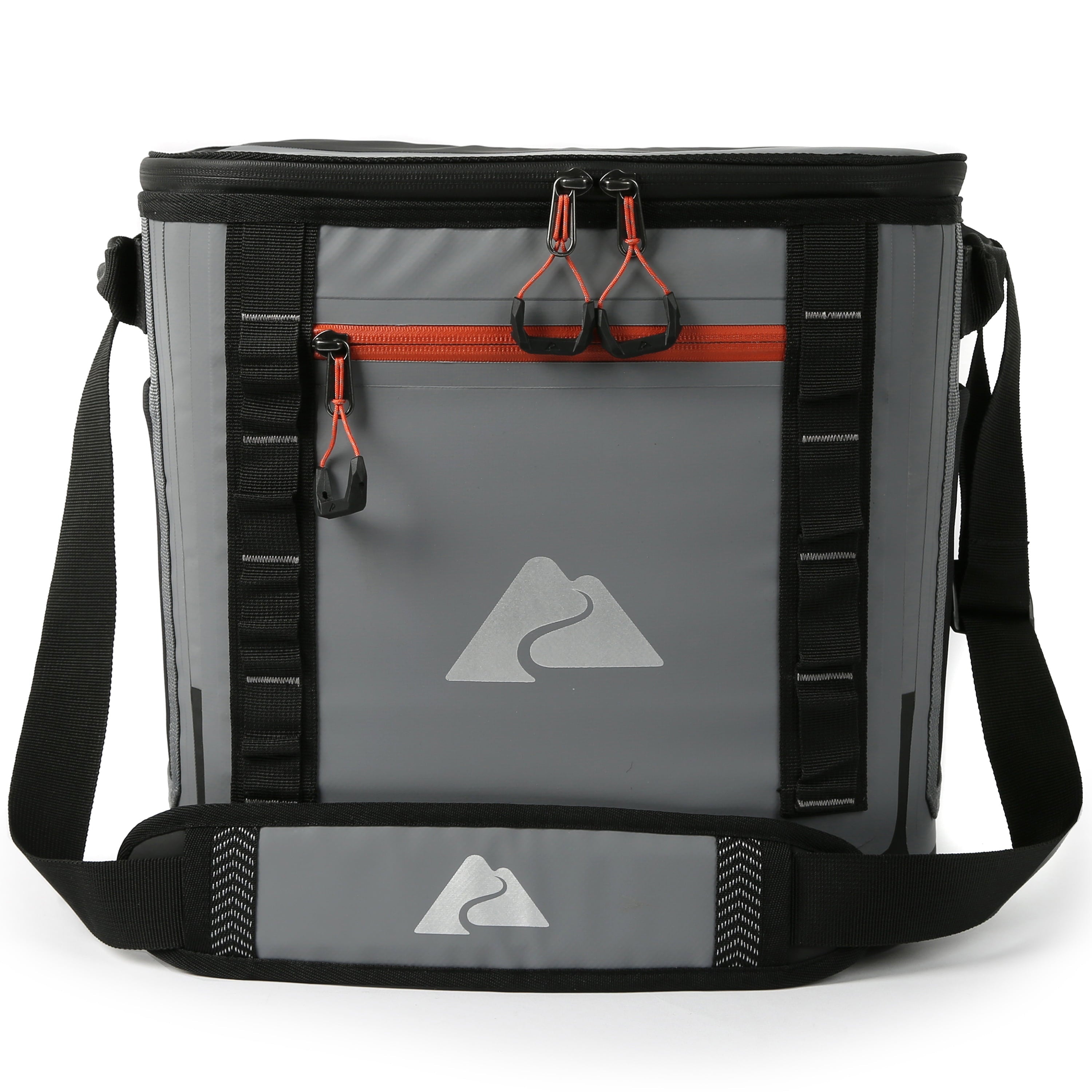 Ozark Trail 24 Can Welded Cooler, Hard Liner Cooler with Microban®, Gray