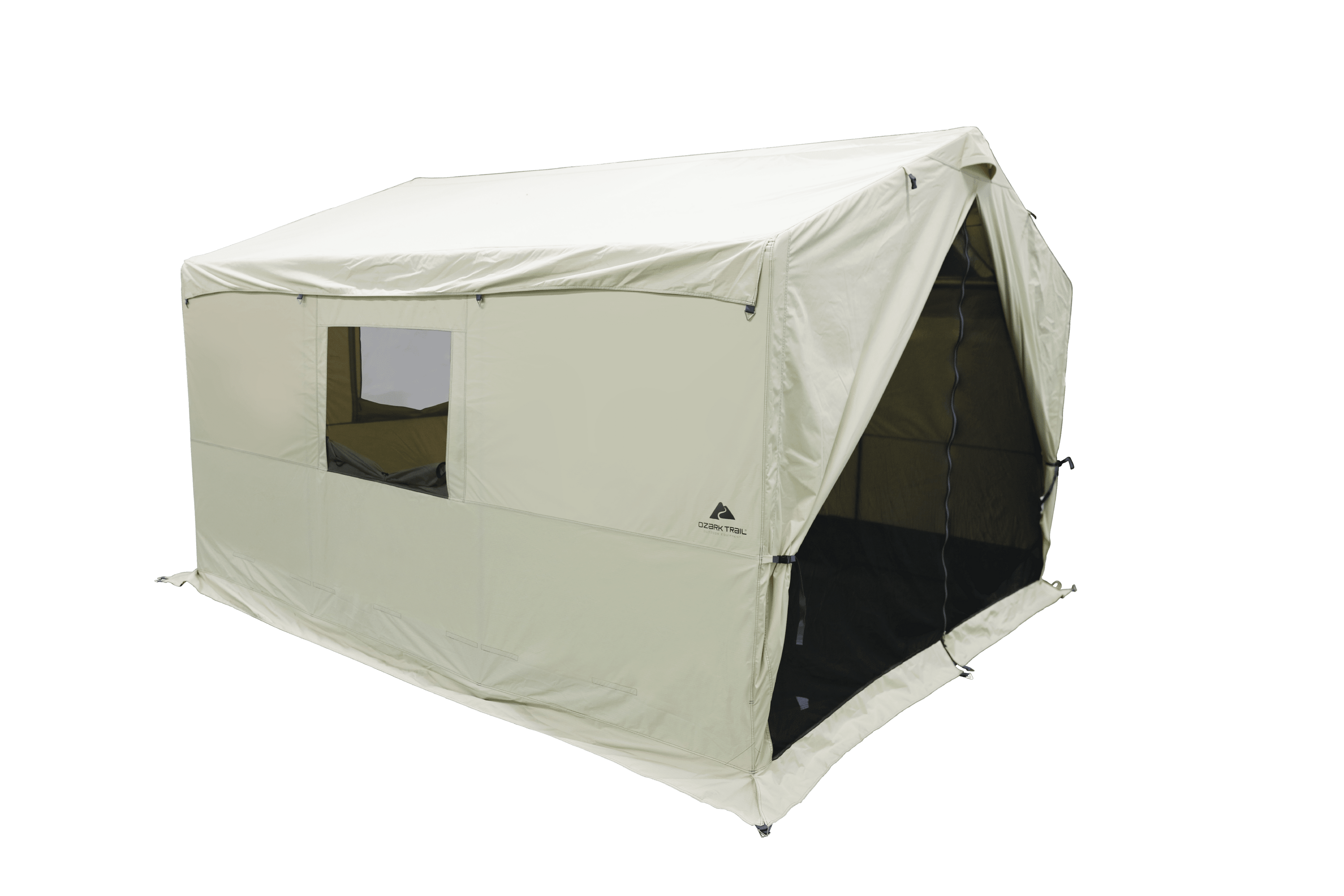 Ozark Trail 6-Person North Fork 12' x 10' Outdoor Wall Tent, with Stove Jack