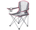 Ozark Trail, Adult Oversized Quad Chair, 9.2lbs, off White & Gray