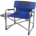 Ozark Trail Camping Director Chair XXL, Red, Adult, 10lbs