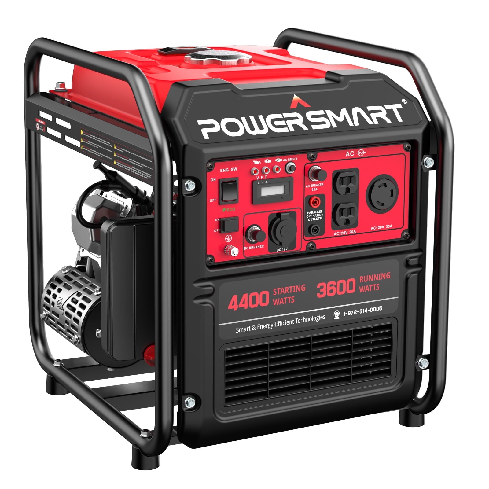 PowerSmart 4400-Watt Gasoline Generator for Outdoor and Home Use,EPA Compliant