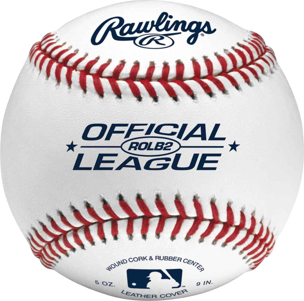 Rawlings ROLB2 12U Official League Youth Practice Baseball Bucket, 12 Count