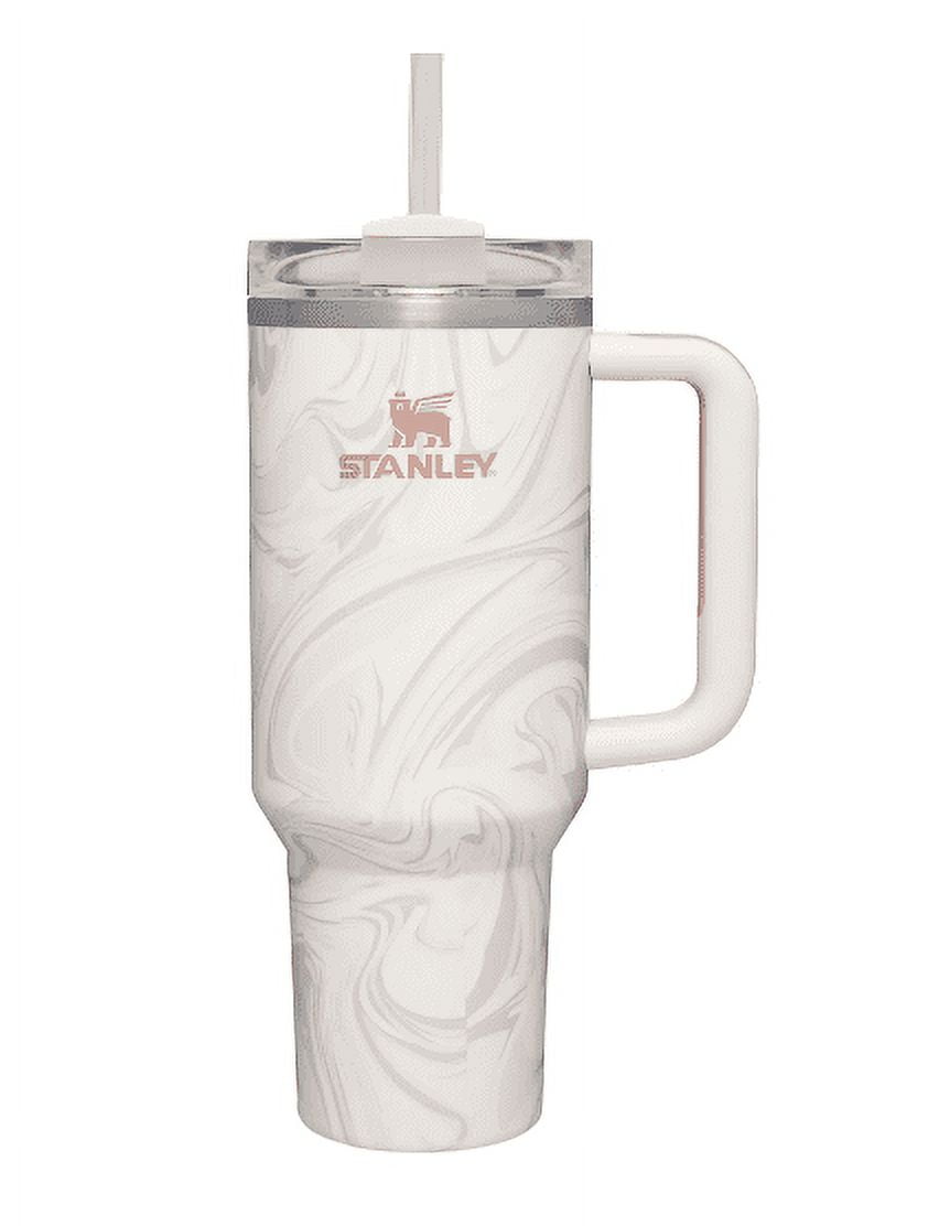 Stanley 40 oz. Quencher H2.0 FlowState Tumbler - Rose Quartz Swirl