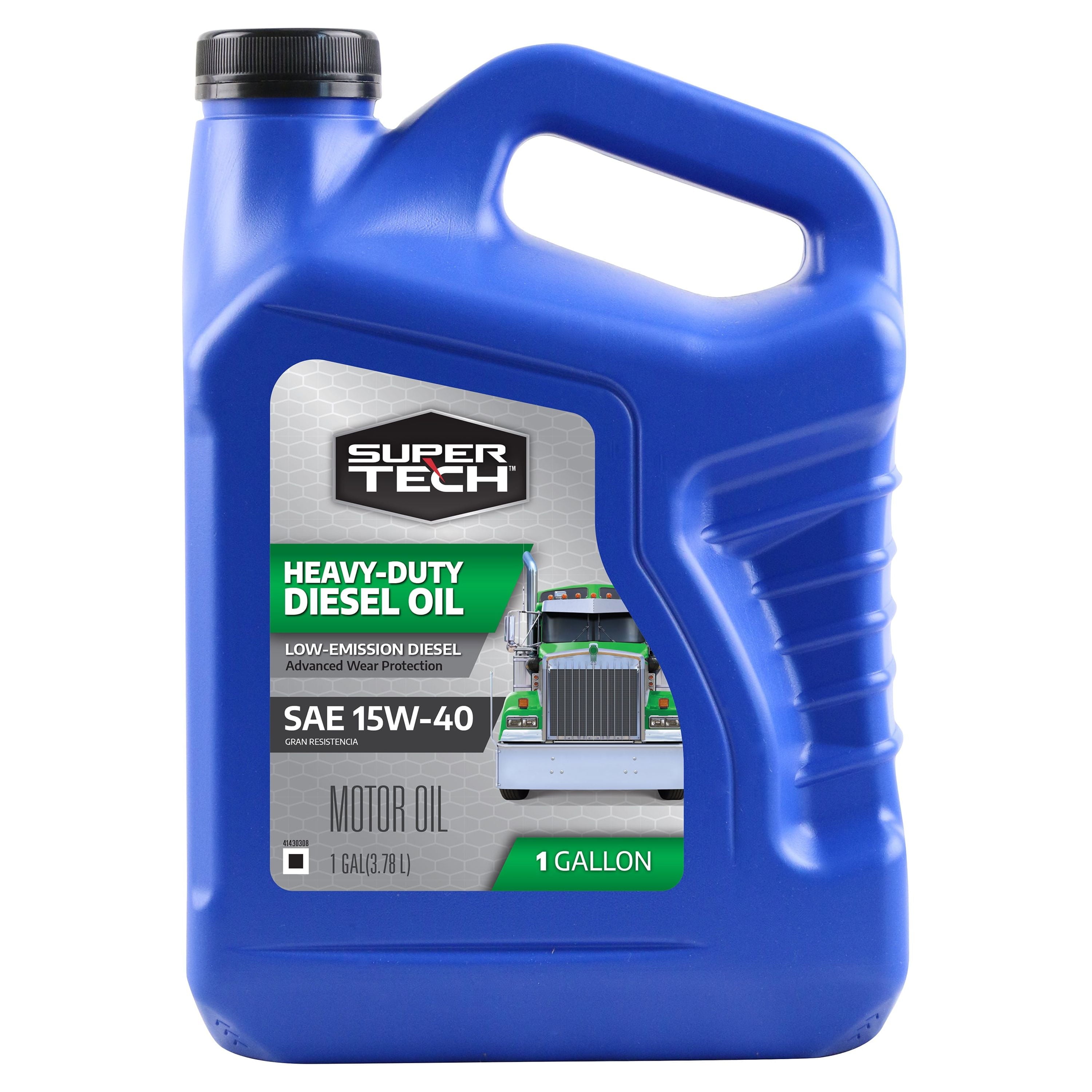 Super Tech Heavy Duty SAE 15W-40 Motor Oil, 1 Gallon