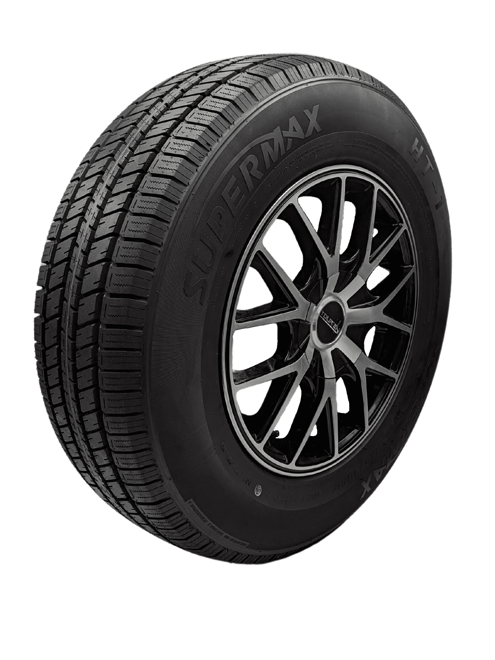 Supermax H/T 225/55R18 V98 HT-1 All Season Highway Terrain (HT) Tire Fits: 2019 Subaru Crosstrek Hybrid, 2018 Subaru Crosstrek Base