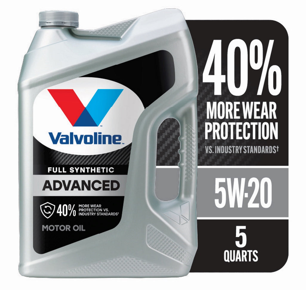 Valvoline Advanced Full Synthetic 5W-20 Motor Oil 5 QT
