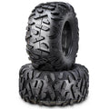Wanda ATV/UTV Tires 25X10-12 25X10X12 6PR Bighorn Style 10376, Set 2
