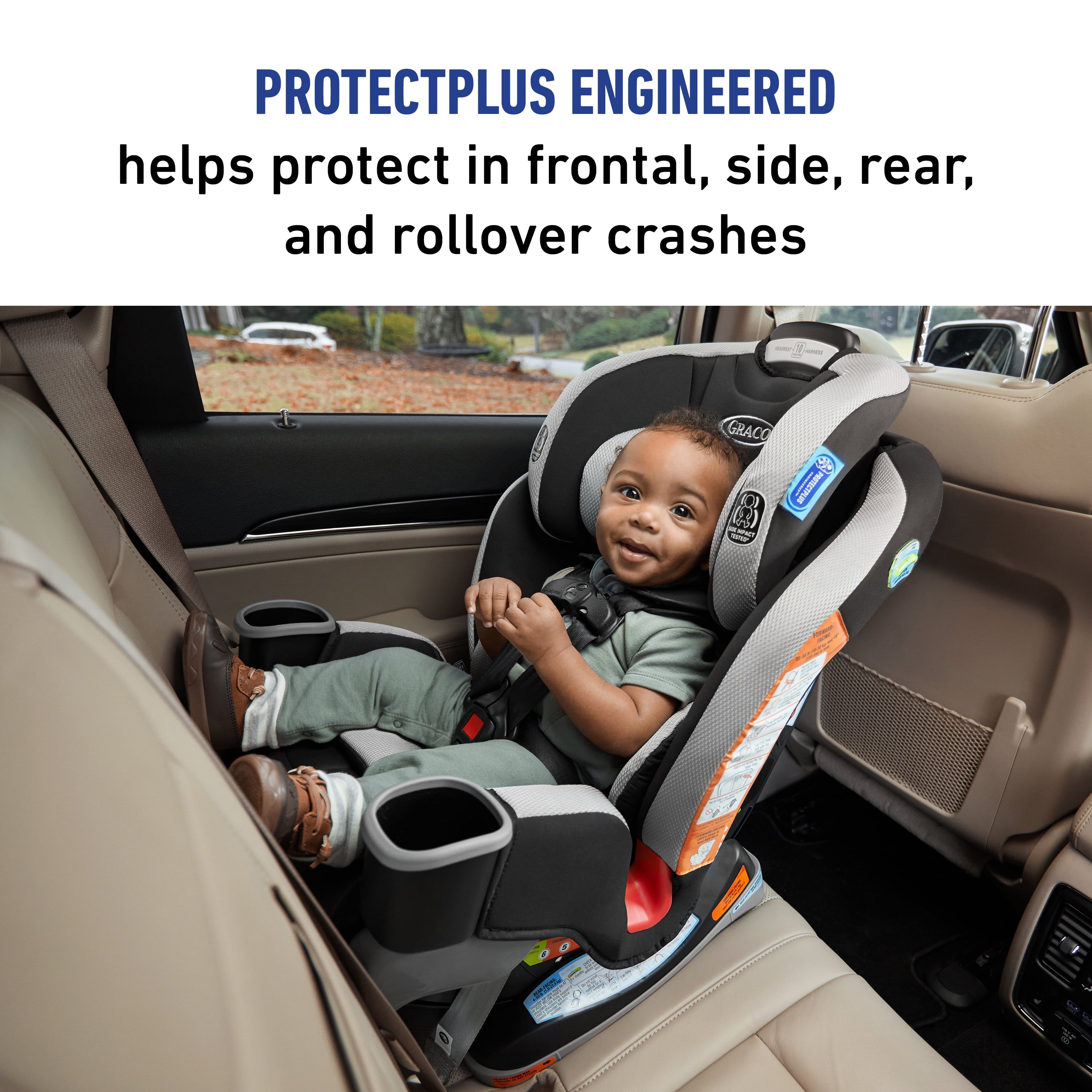 Graco Extend2Fit 3-in-1 Convertible Car Seat, Norah