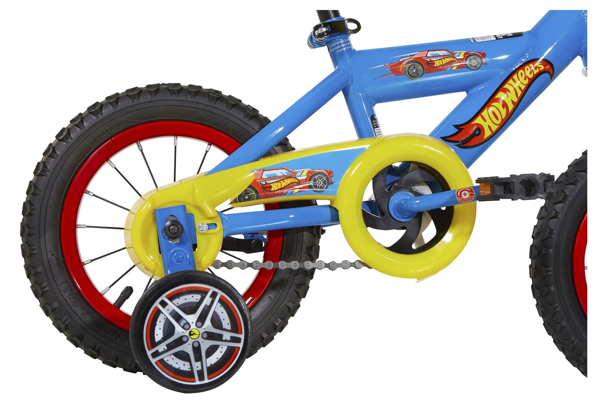 Dynacraft Hot Wheels 12-inch Boys BMX Bike for Child 3-5 Years