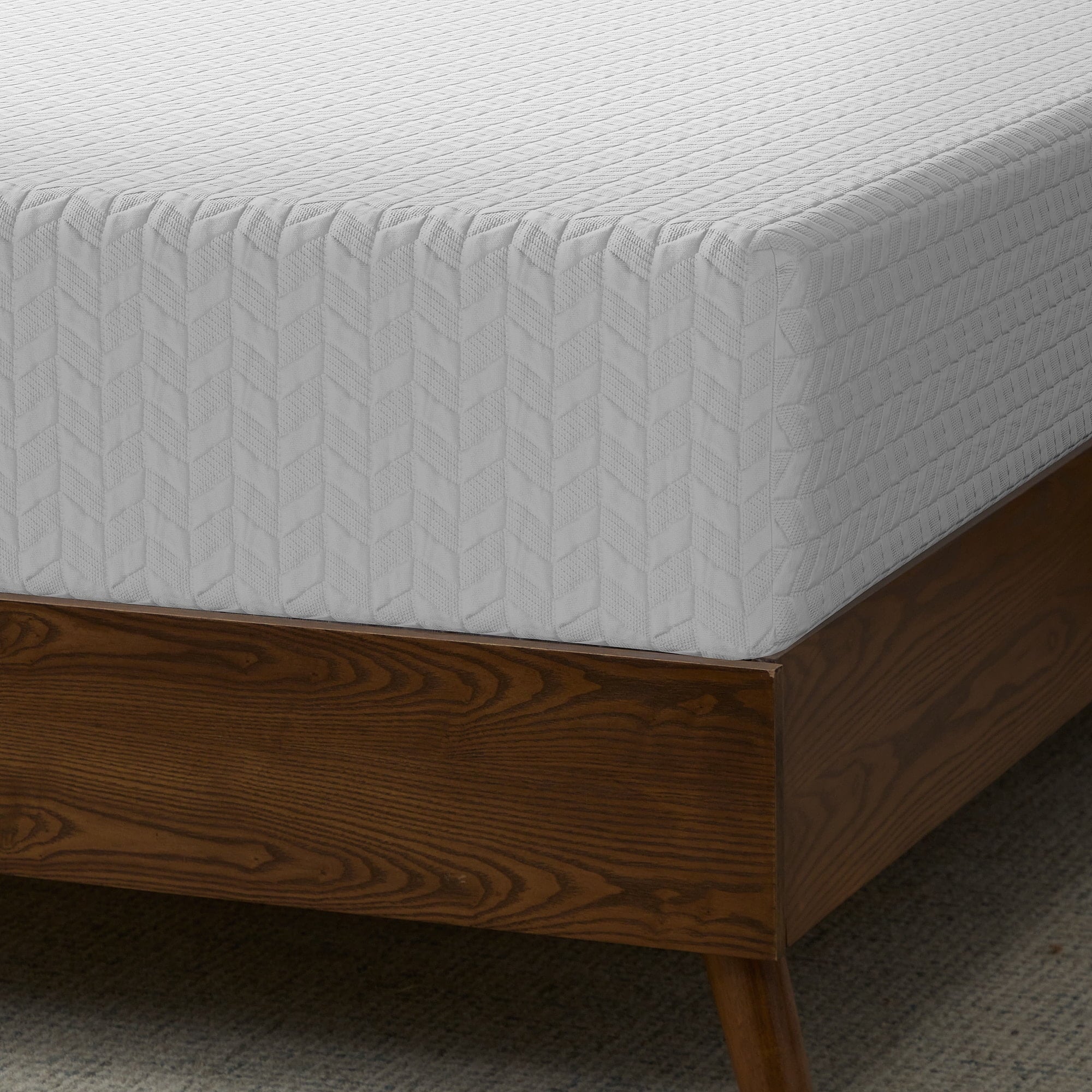 Lucid Refresh 10" Dual-Layered Gel Memory Foam Mattress, Firm, Queen