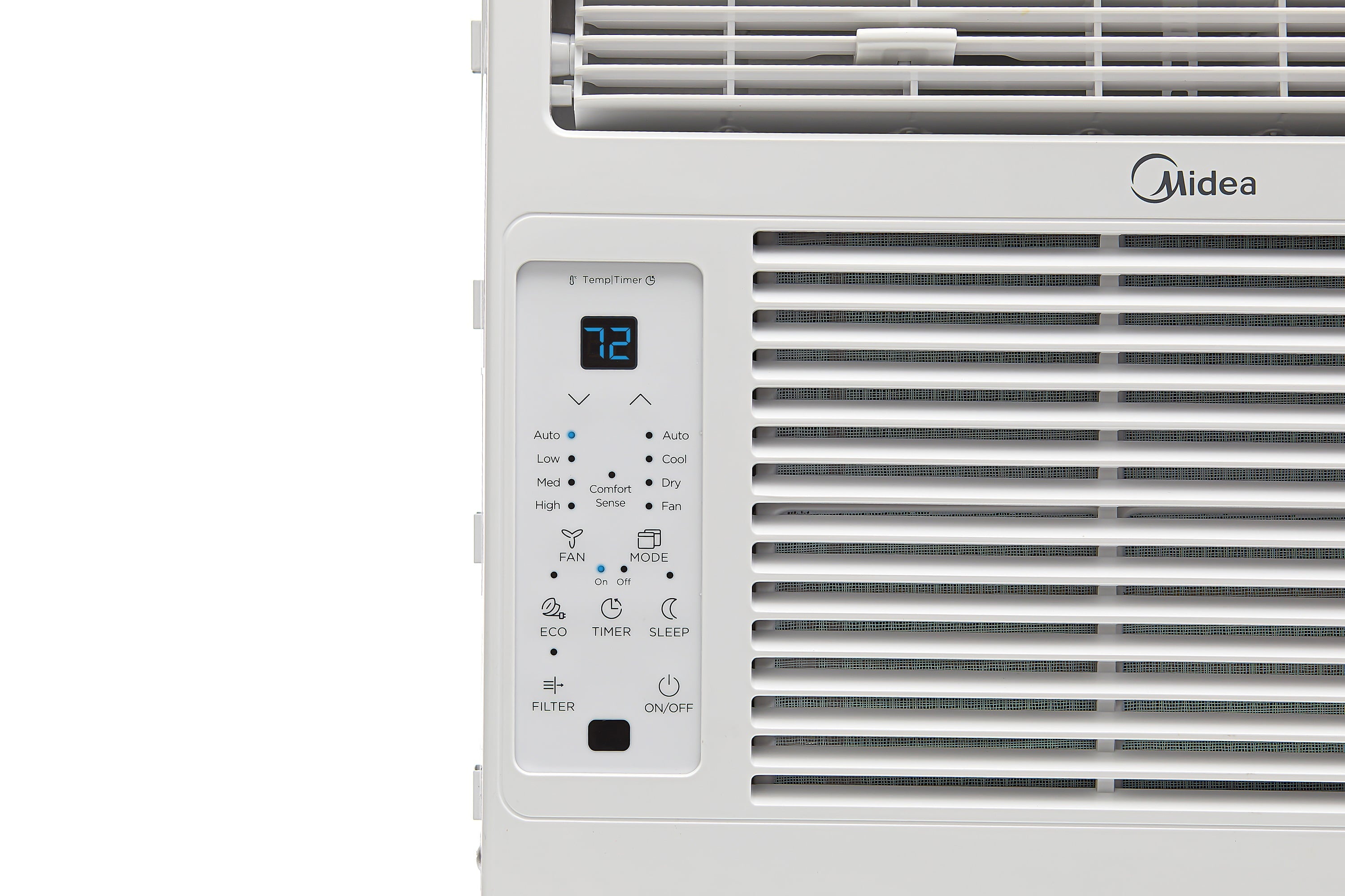 Midea 5,000 BTU 115V Window Air Conditioner with ComfortSense Remote, Black, MAW05R1WBL