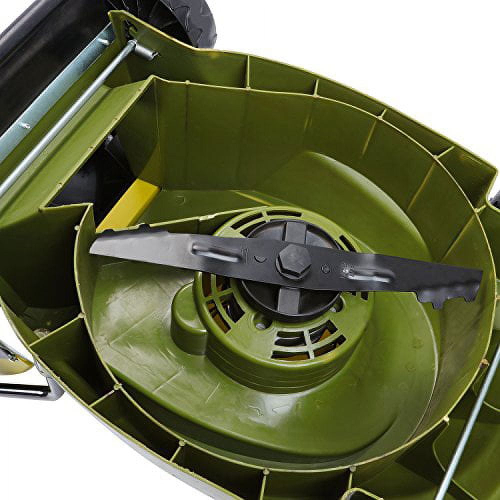 Sun Joe 28V Cordless 14" Brushless Push Lawn Mower, 3-Position, 4.0-Ah
