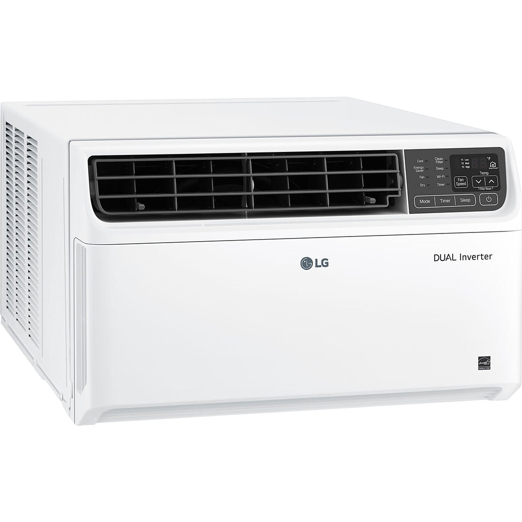 LG Energy Star 9,500 BTU 115V Dual Inverter Window Air Conditioner with Wi-Fi Control