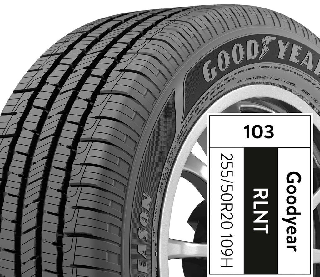 Goodyear Reliant All-Season 255/50R20 109H All-Season Tire