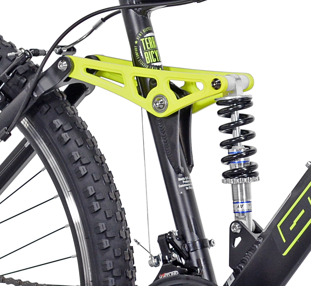 Genesis 29" Incline Men's Mountain Bike, Black/Yellow