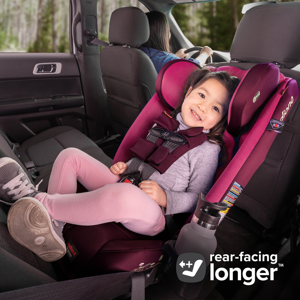 Diono Radian 3RX All-in-One Convertible Car Seat, Black Jet