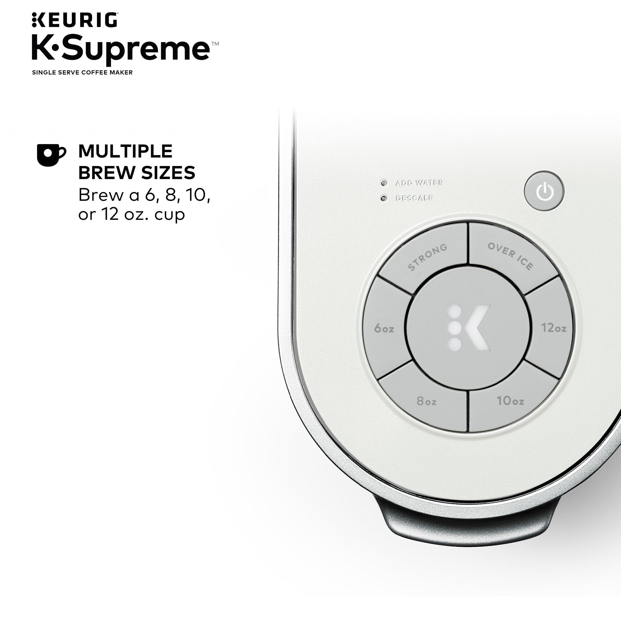 Keurig K-Supreme Single-Serve K-Cup Pod Coffee Maker, Black